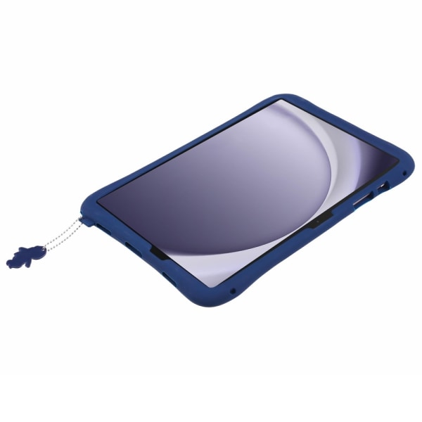 SKALO Samsung Tab A9+ Stöttåligt Armor Silikon Skal - Blå Blå