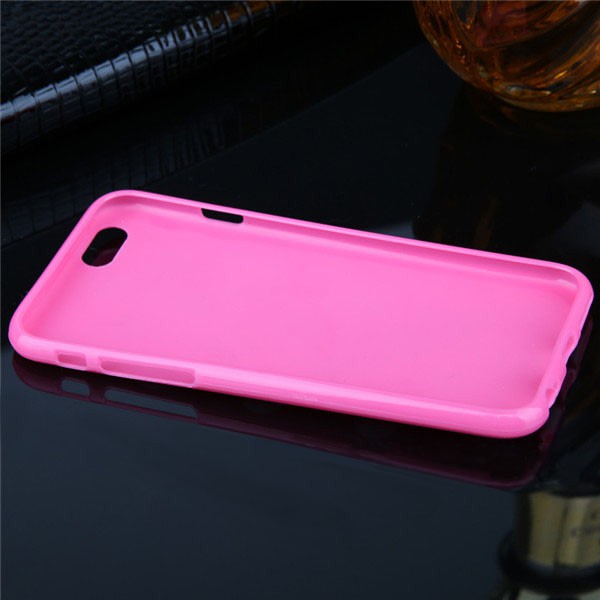 Polka TPU Skal till iPhone 6/6S White