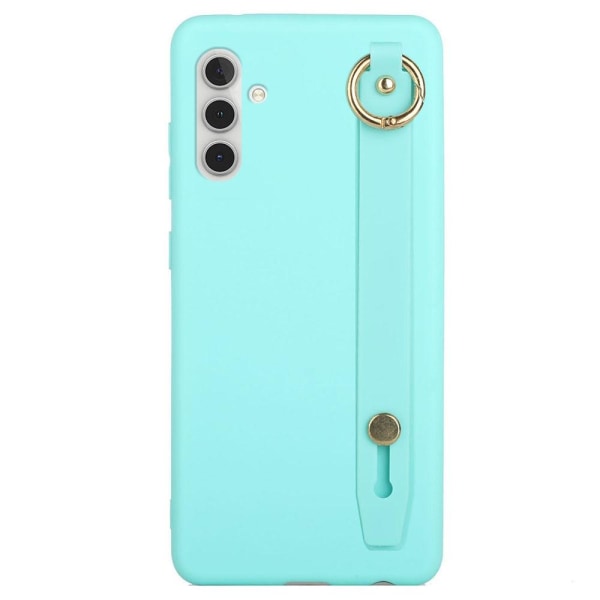 SKALO Samsung A04s 4G Käsihihna TPU-suojakuori - Turkoosi Turquoise