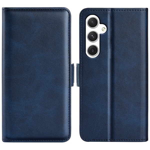SKALO Samsung S24 Premium Wallet Flip Cover - Blå Blue