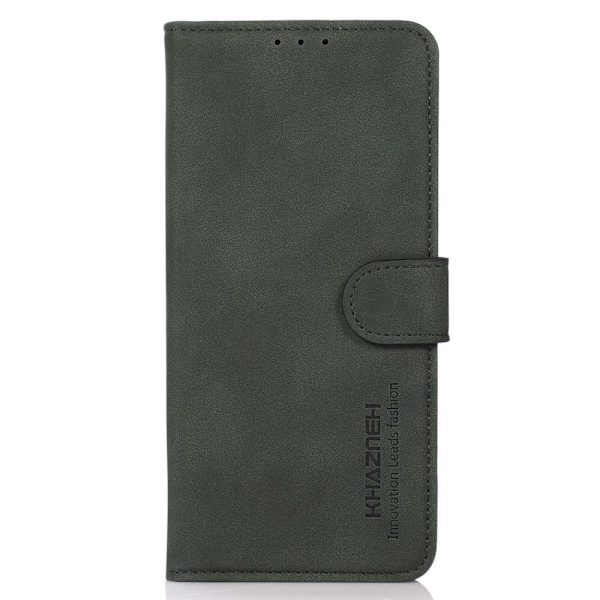SKALO Xiaomi 13 5G KHAZNEH Plånboksfodral i PU-Läder - Grön Grön
