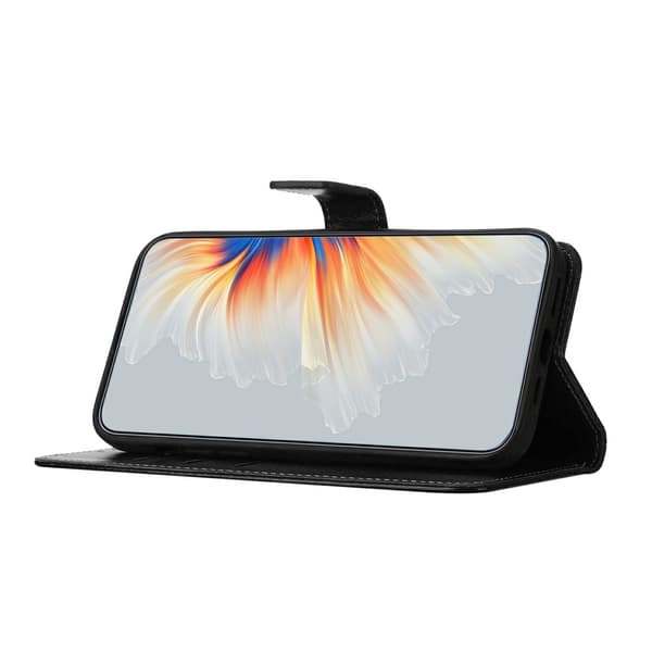 SKALO Mandala Blomst Flip Cover til Xiaomi Redmi Note 17 - Sort Black