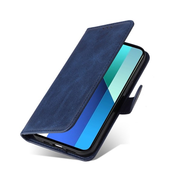 SKALO Xiaomi Redmi Note 13 4G PU-Läder Plånboksfodral - Fler fär Blå