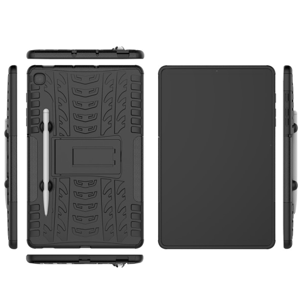 SKALO Samsung Tab S6 Lite Armor Dæk Hybrid Cover - Sort Black