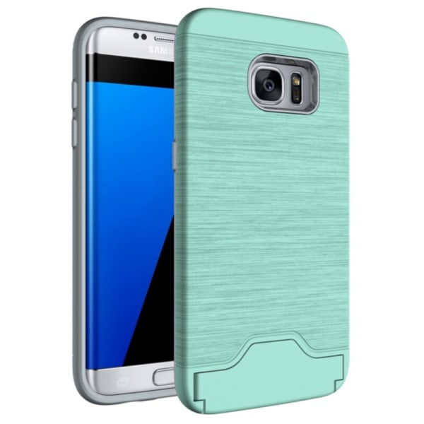 Samsung S7 | Panser skal | Kortholder - flere farver Turquoise