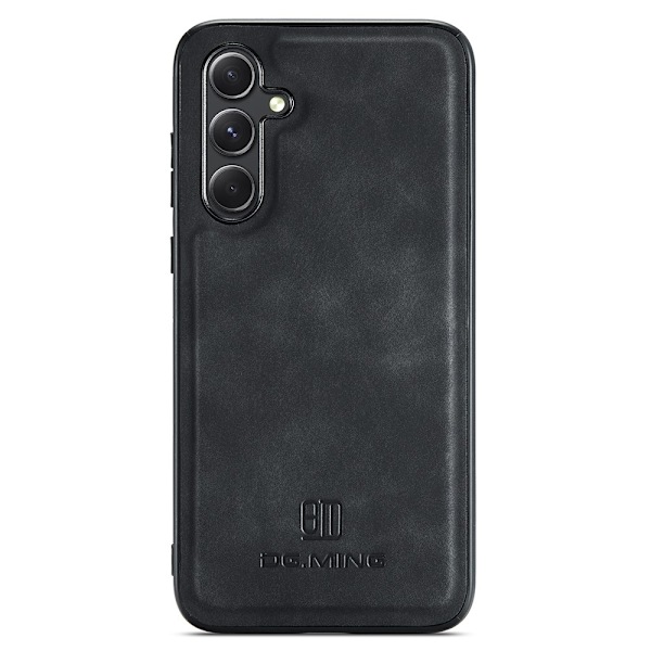 DG MING Samsung S25 Premium PU-Läder Hybrid Skal - Svart Svart