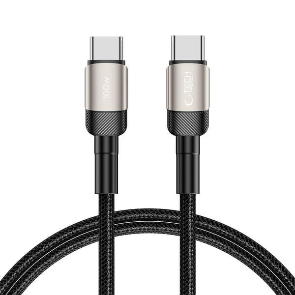 Tech-Protect UltraBoost Evo USB-C-kaapeli 100W 1m - Titanium Grey