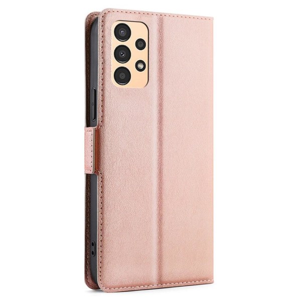 SKALO Samsung A13 4G Ultrathin Premium Wallet Case - Pinkki Pink