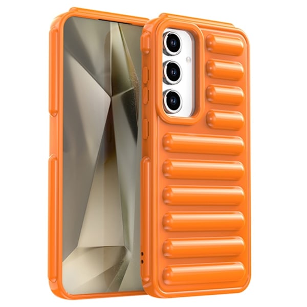 SKALO Samsung S24 FE Capsule Series Skal - Orange Orange