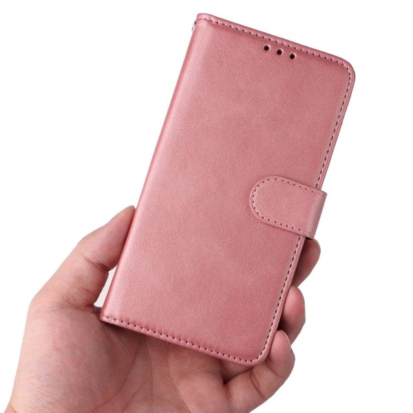 SKALO Xiaomi Redmi Note 12 Pro 5G Plånboksfodral i PU-Läder - Ro Rosa guld