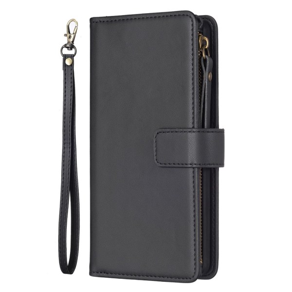 SKALO Xiaomi Redmi Note 13 4G Big Wallet 11-FACK Plånboksfodral Svart