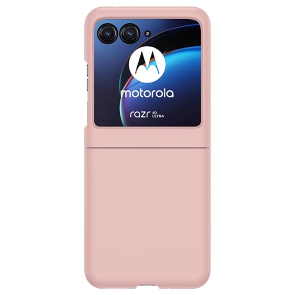 SKALO Motorola Razr 40 Ultra 5G Ultratunn Skin-touch Fold Skal - Rosa