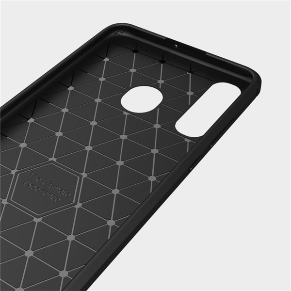 Stødsikker Armour Carbon TPU etui Huawei P30 Lite - flere farver Red