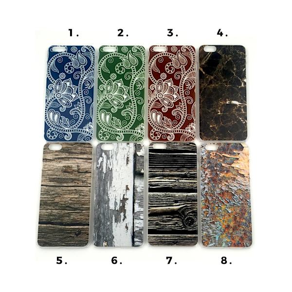 Skal med motiv iPhone 6/6S PLUS MultiColor Motiv 7
