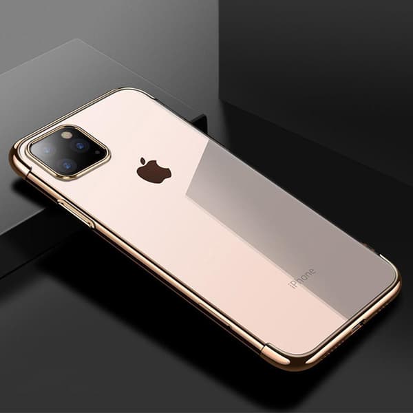 Design TPU-skal Electro Plating till iPhone 11 Pro Max Red