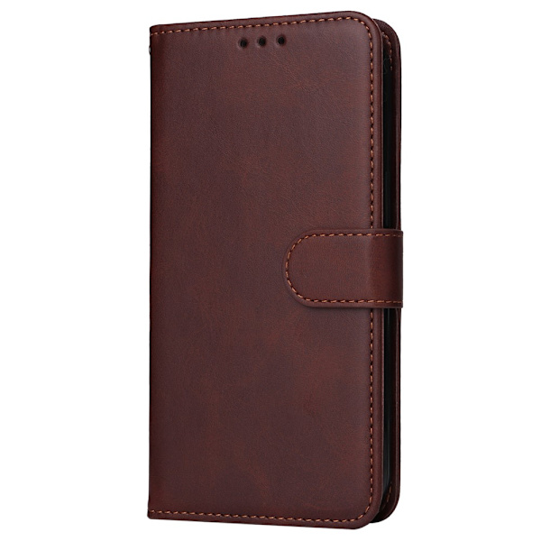 SKALO Xiaomi Redmi Note 13 5G PU-Läder Plånboksfodral - Fler färger Brun