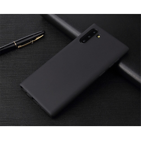 Samsung Note 10 Ultratunn Silikonskal - fler färger Svart