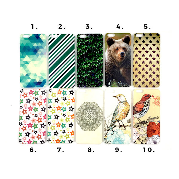 Skal med motiv iPhone 6/6S PLUS MultiColor #7