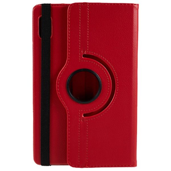SKALO Lenovo Tab M9 360 Litchi Flip Cover - Rød Red