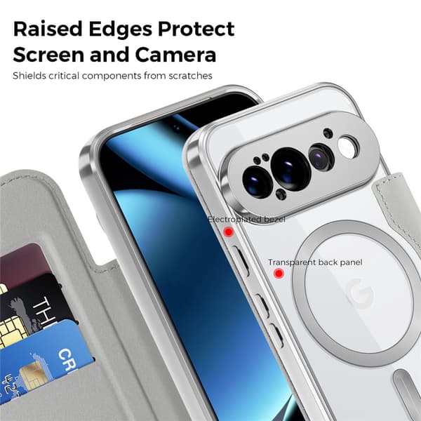 SKALO Slim Cover til Google Pixel 11 Pro - Grå Grey