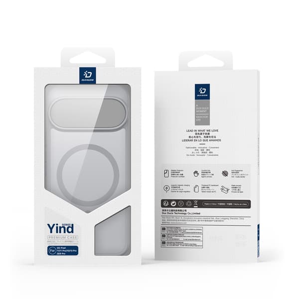 DUX DUCIS Yind Series Matte Finish Cover til Google Pixel 11 - Grå Grey