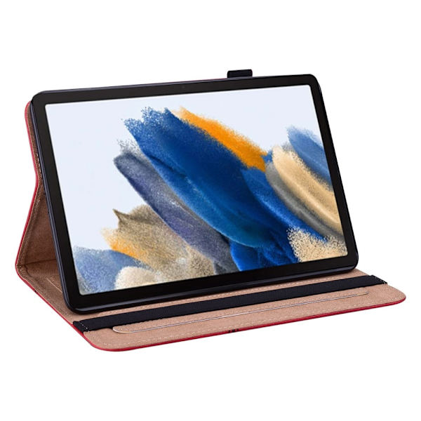 SKALO Samsung Tab A9+ PU-Läder Fodral - Röd Röd