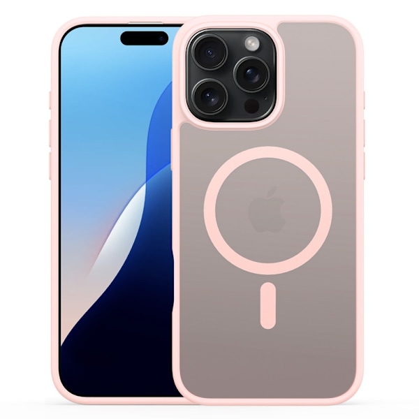 DUX DUCIS iPhone 16 Pro Yind Series Matt Finish Skal - Rosa Rosa