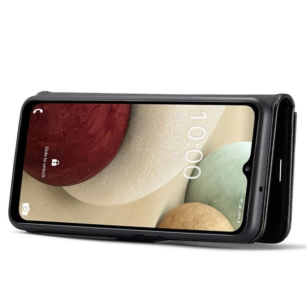 DG MING Samsung A04s 4G 2-i-1 Magnet Pungetui - Sort Black