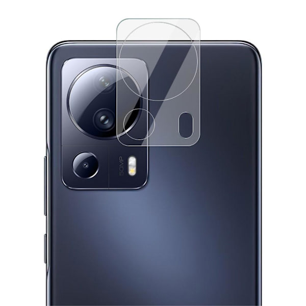 2-PAK SKALO Xiaomi 13 Lite 5G 3D Kameralinse Beskyttelsesglas Transparent