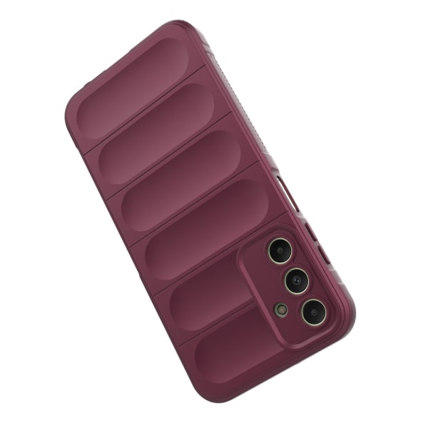 SKALO Samsung A15 4G Rugged Bumpers TPU-Skal - Röd Röd