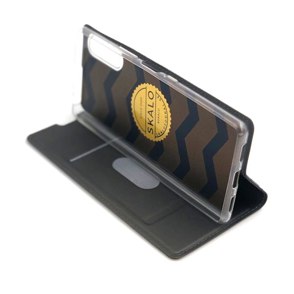 Plånboksfodral Ultratunn design Sony Xperia L4 Dark grey