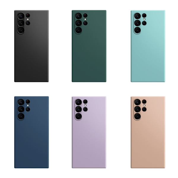 SKALO Samsung S24 Ultra Ultratynd TPU-skal - Vælg farve Purple