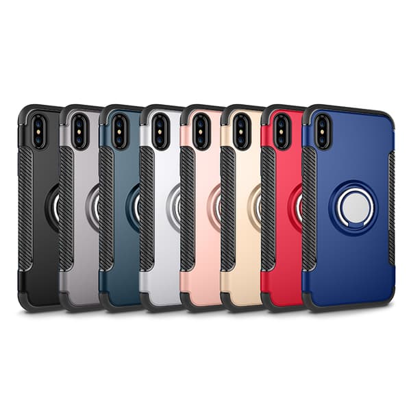 iPhone X/XS | Ring skal Silver