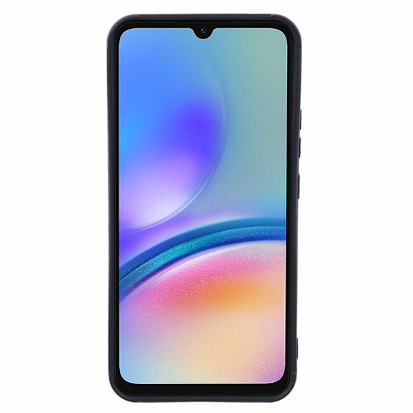 SKALO Samsung A05s 4G Puffer Bumper TPU-suojakuori - Musta Black