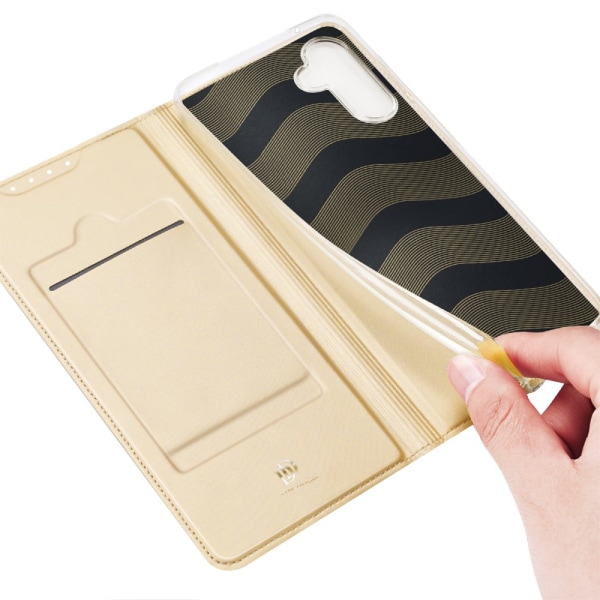 DUX DUCIS Samsung A34 5G Skin Pro Series Flip Cover - Guld Gold