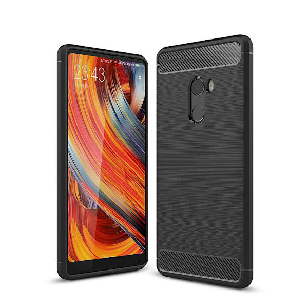 Stöttåligt Armor Carbon TPU-skal Xiaomi Mi Mix 2 - fler färger grå