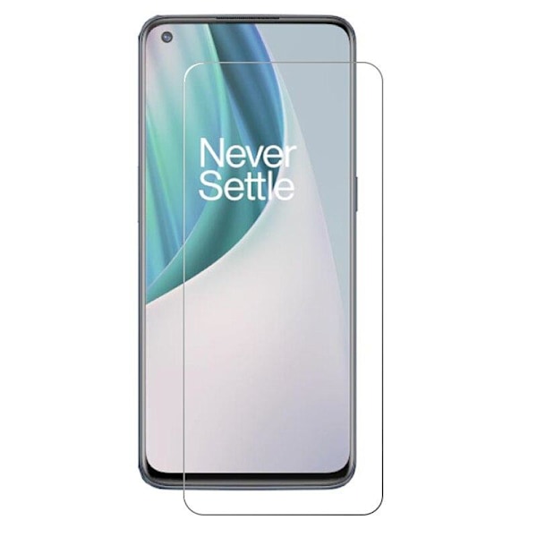 2-KPL SKALO OnePlus Nord N100 Panssarilasi Näytönsuoja Transparent