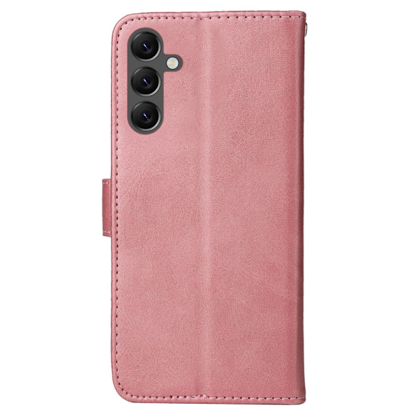 SKALO Samsung A25 5G PU-Läder Plånboksfodral - Fler färger Rosa