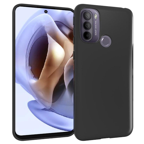 SKALO Moto G31 / G41 Ultratunn TPU-Skal Black