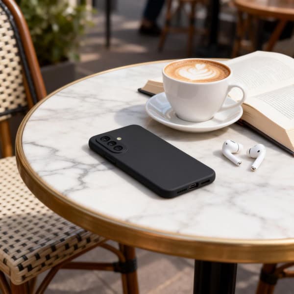 Tech-Protect Icon Silikonecover til Samsung Galaxy A27 5G - Sort Black