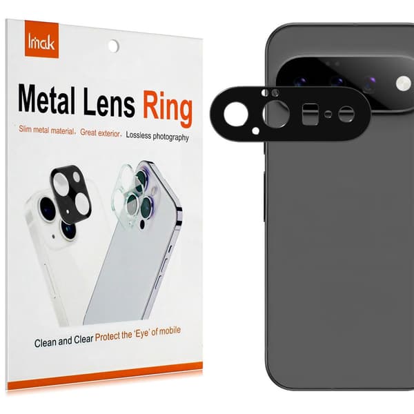IMAK Metall Kameraskydd för Google Pixel 11 - Svart Svart