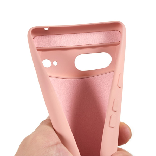 SKALO Google Pixel 8 Ultratunn TPU-Skal - Fler färger Rosa