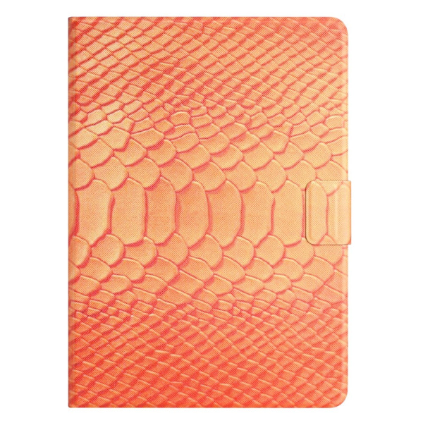 SKALO Samsung Tab A9 Croco PU-nahkainen Lompakkokotelo - Oranssi Orange