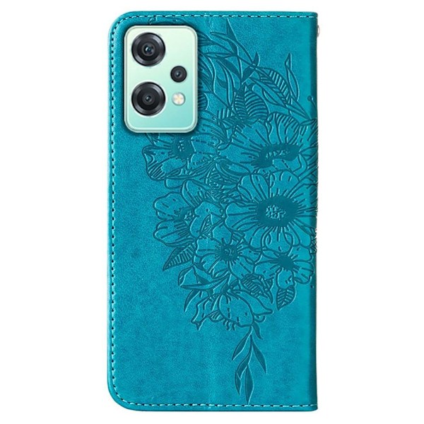 SKALO OnePlus Nord CE 2 Lite 5G Mandala Flip Cover - Blå Blue