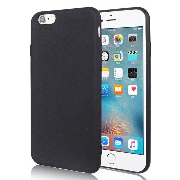SKALO iPhone 6/6S Ultraohut TPU-kuori - Valitse väri Black