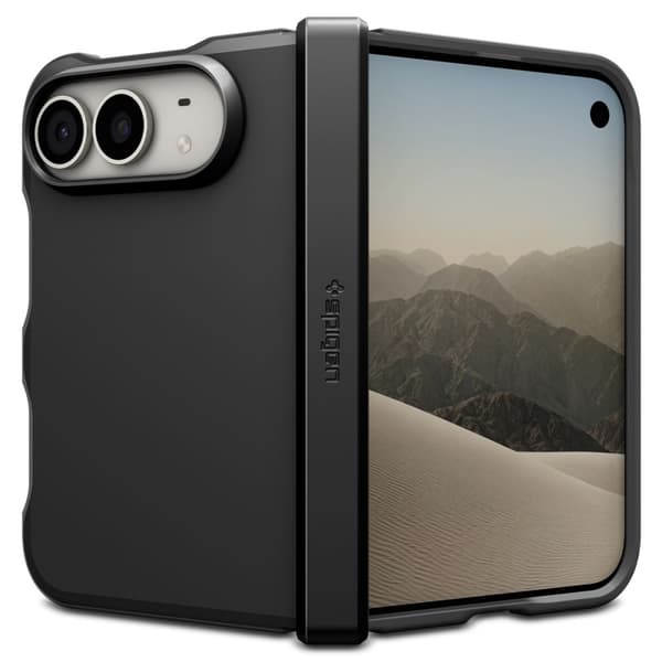 Spigen Tough Armor Mag MagSafe Cover til iPhone Duo - Sort Black