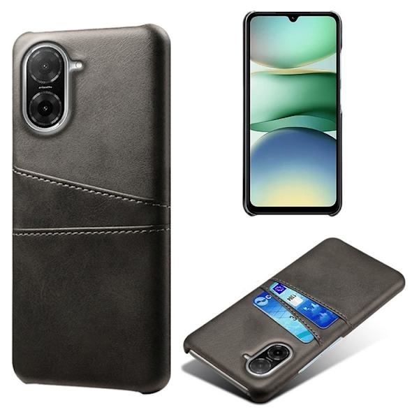 SKALO Xiaomi Redmi A5 4G PU-Læder Kortholder Cover - Sort Black