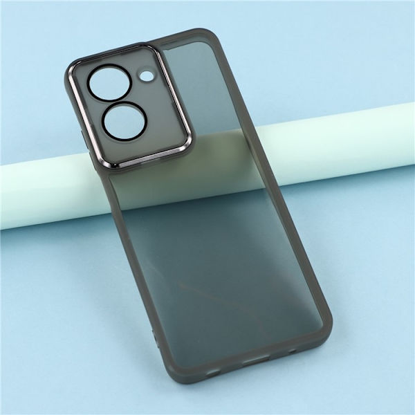 SKALO Xiaomi Redmi A5 4G DKSM Color Bumper Frosted TPU Suojakuori - Musta Black