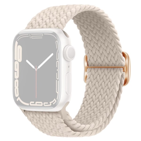 SKALO Punottu -ranneke Apple Watch 42/44/45/49mm - Valitse väri White