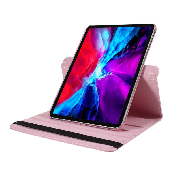 SKALO iPad Pro 11" 360 Litchi Flip Cover - Pink Pink